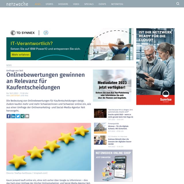 Onlinebewertungen gewinnen an Relevanz für Kaufentscheidungen | Netzwoche.pdf