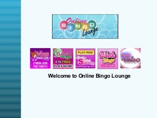 Online Bingo Lounge - Play Bingo Games Online