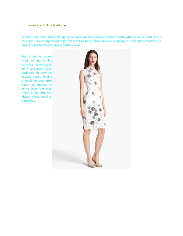online australian boutiques