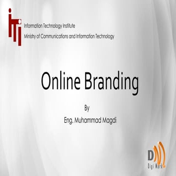 Online Branding Workshop