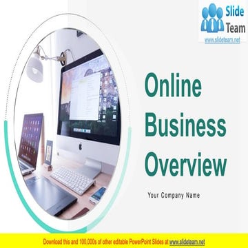 Online Business Overview PowerPoint Presentation Slides 