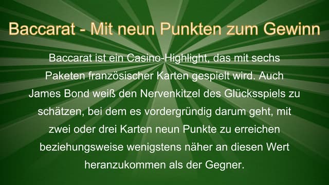 online casino spielen
