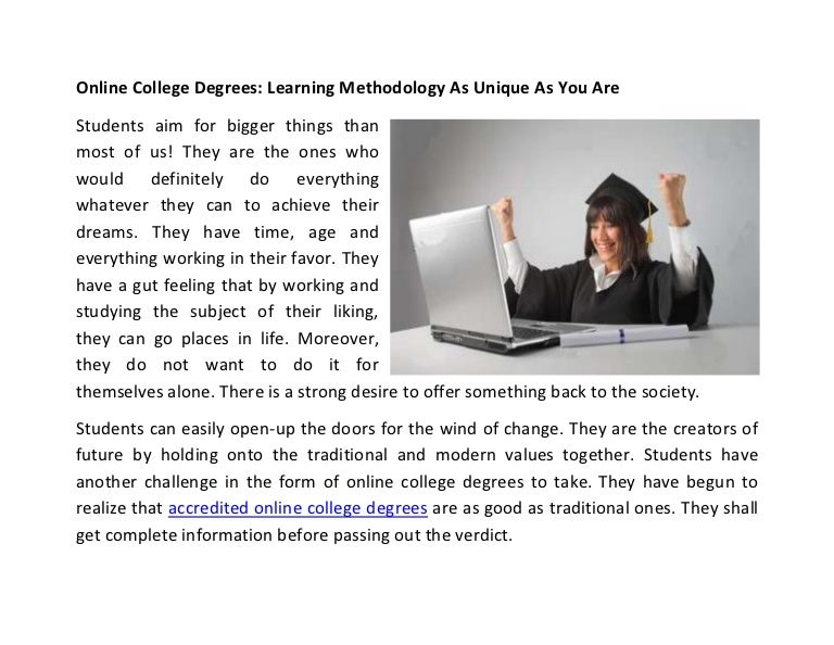 Online colleges picture