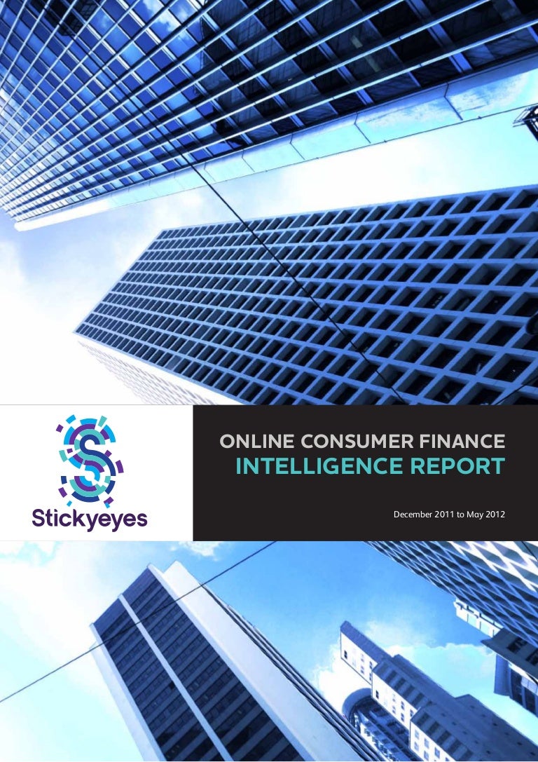 Market Intelligence Report Online Consumer Finance 2012 (Executive S…