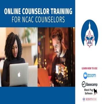 Online Counselor Training for NCAC Scout Counselors
