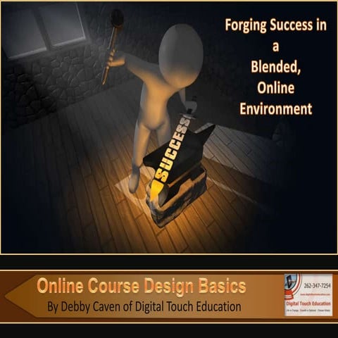Online course design basics