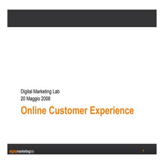Online Customer Experience