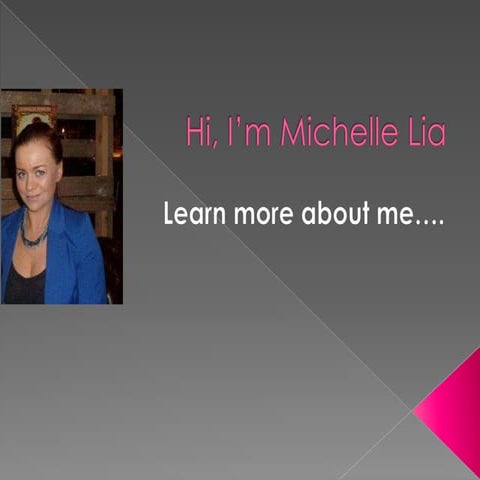 Michelle Lia Online CV