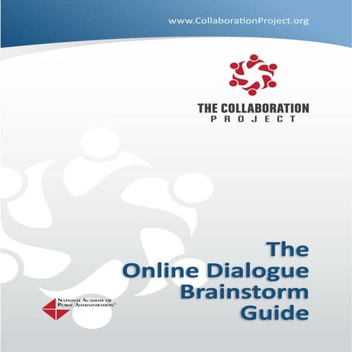 Online Dialogue Brainstorm Guide