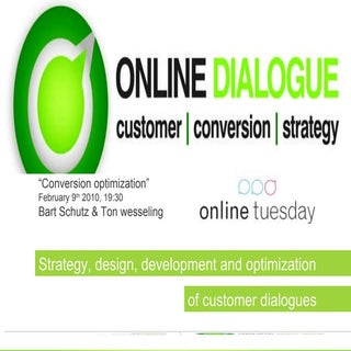 Online dialogues and conversion opt...