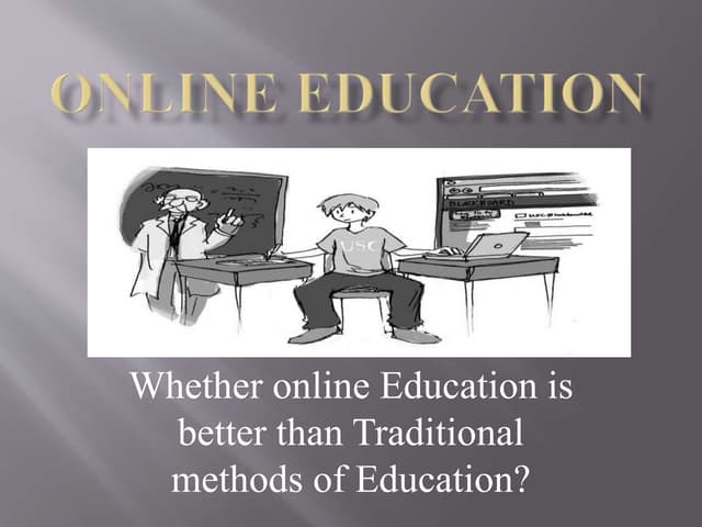Online education