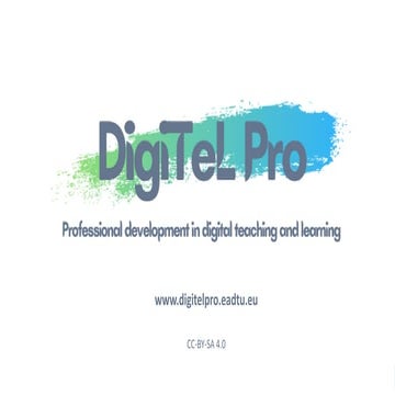 Online education DigiTeL Pro launch by Albert Sangra 