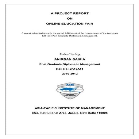 Online education fair