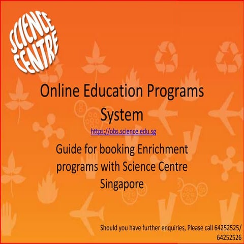Online education programs system