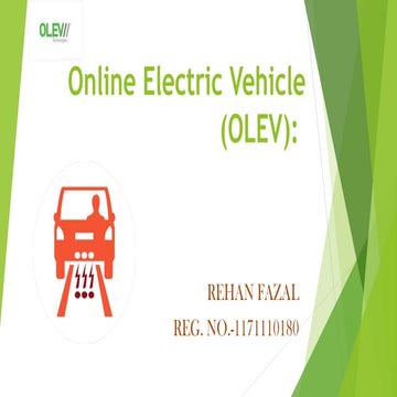 Online Electric Vehicle