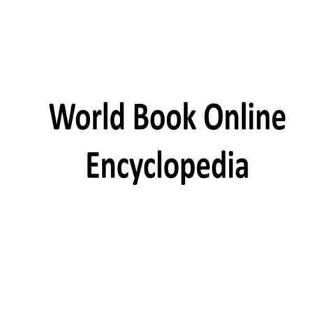 Online Encyclopedias