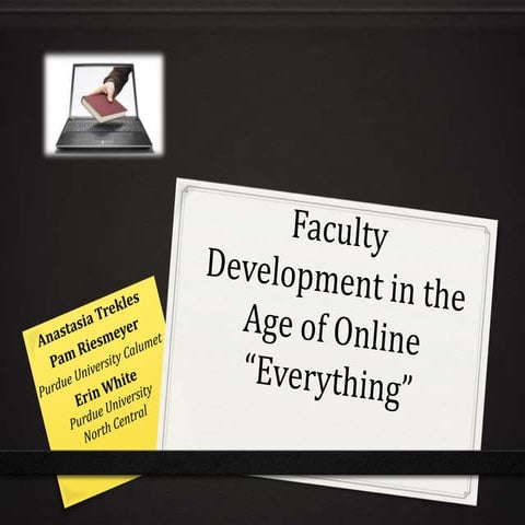 Faculty Development in the Age of Online "Everything"