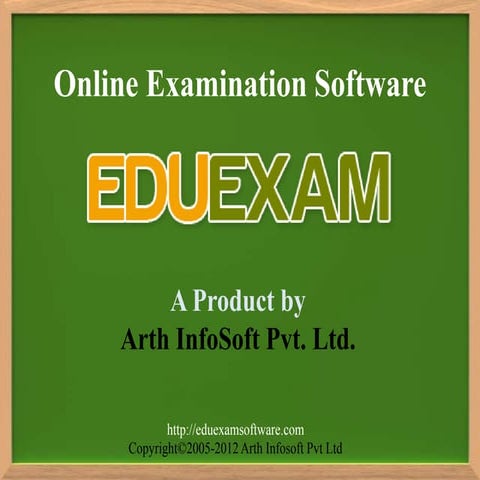 Online examination software eduexam