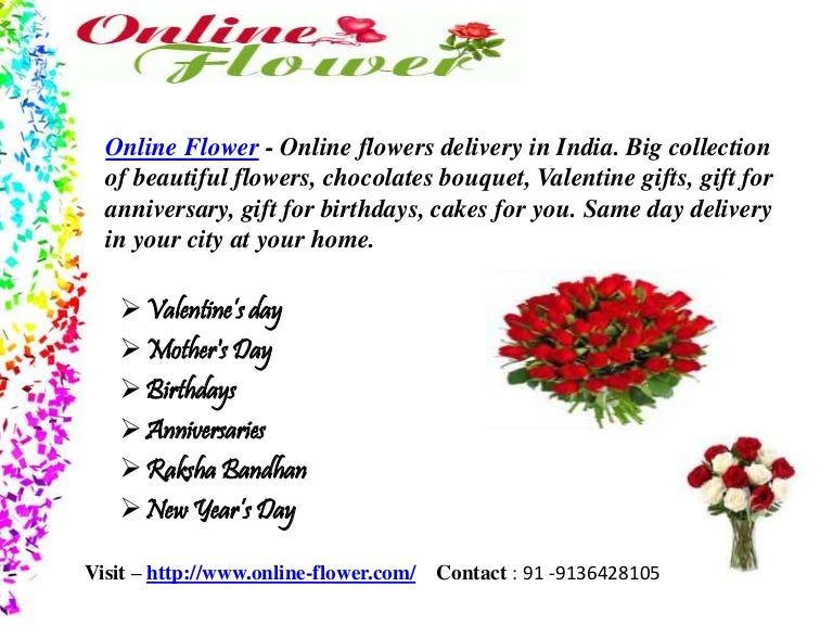 Online Flower Shop India
