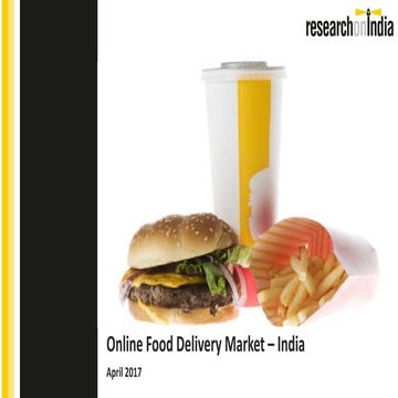 Online food delivery in india 2017 - Sample