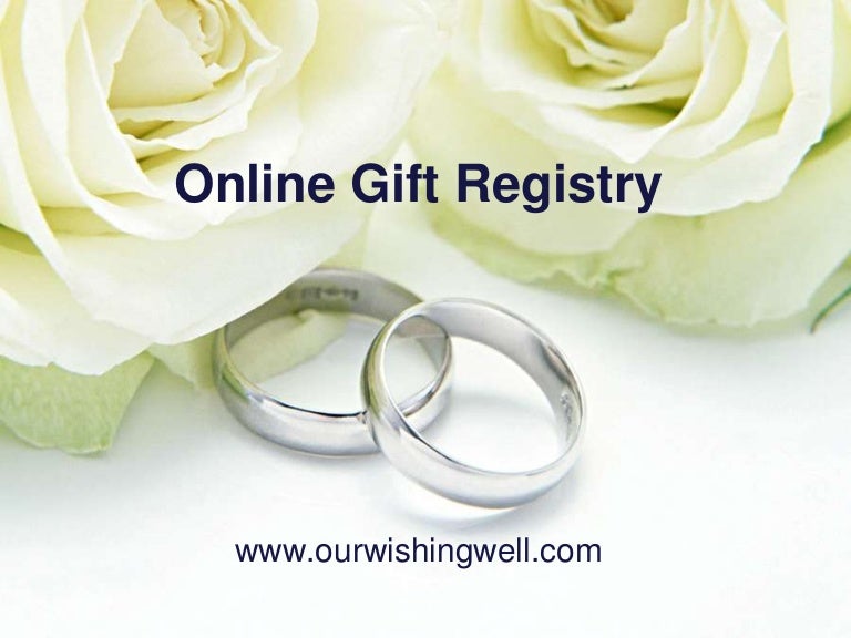 Online gift registry