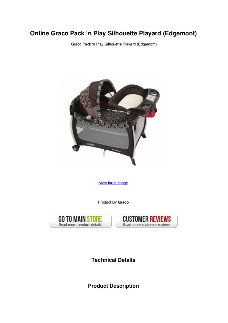 graco pack and play silhouette