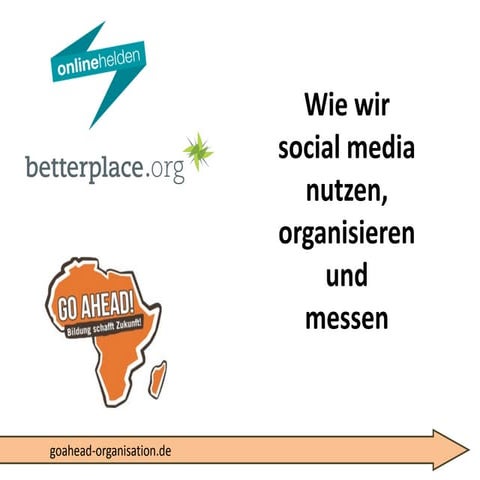 Onlinehelden: GoAhead! Social Media Messen und organisieren
