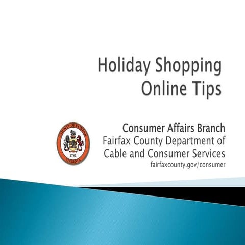 Holiday Shopping Online Tips