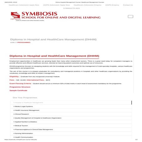 Online Hospital Management Course _ Healthcare Management Courses.pdf