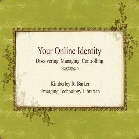 Online identity class.pdf