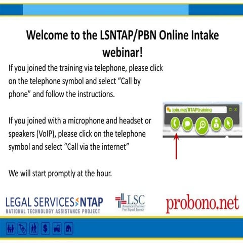 Online LSNTAP / PBN 2014 Webinar