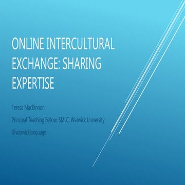 Online intercultural exchange #Bbmoco