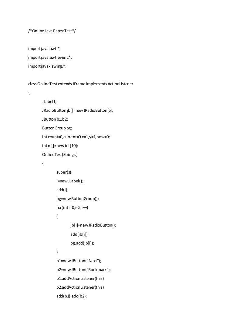 Essay on history of java image