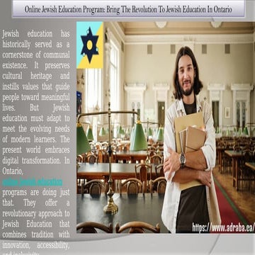 Online Jewish Education Program: Bring The Revolution To Jewish ...