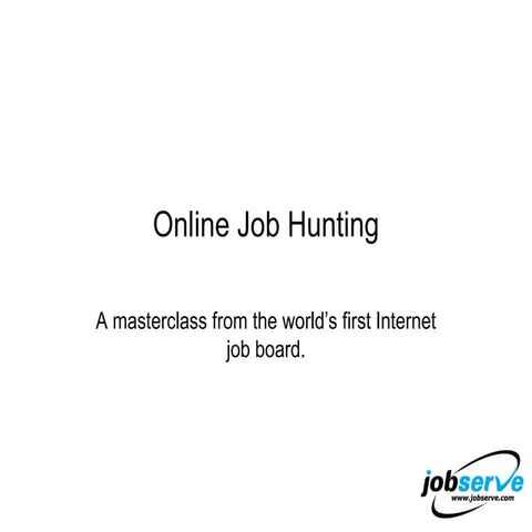 Online Job Hunting
