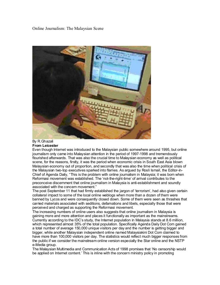 Online journalism - wikipedia picture