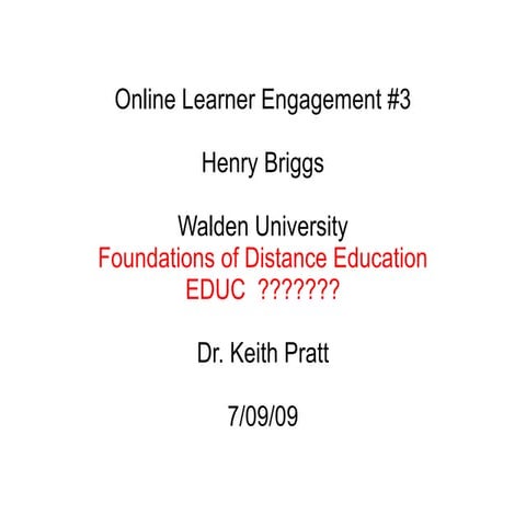 Online Learner Engagement H Briggs5