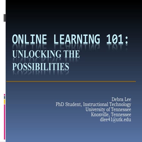 Online Learning101
