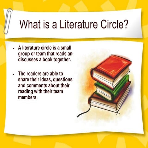 Online learning literature circles