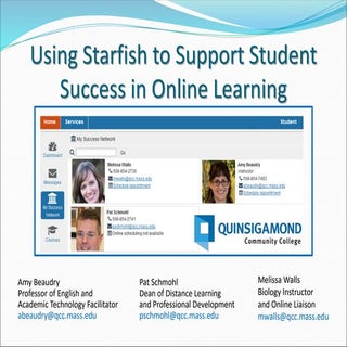 Using Starfish to Support Student S...