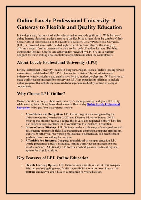 DPU University Online Education.pdf best | PDF