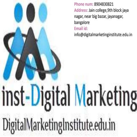 online marketing course in bangalore