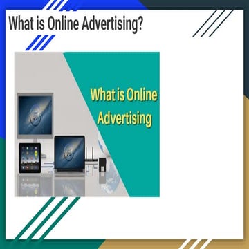 What is Online Advertising?