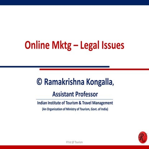 Online marketing legal issues