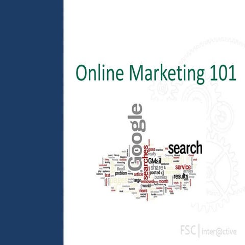 Online Marketing 101