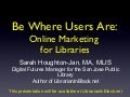 Online Marketing for Libraries