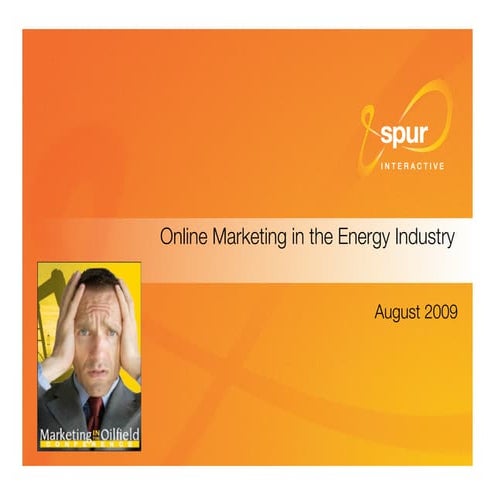 Online Marketing in the Energy Industry