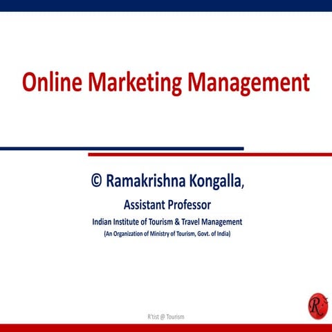 Online marketing management