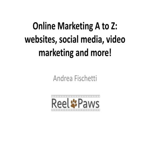 Online Marketing A to Z