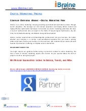 Digital Marketing Proposal